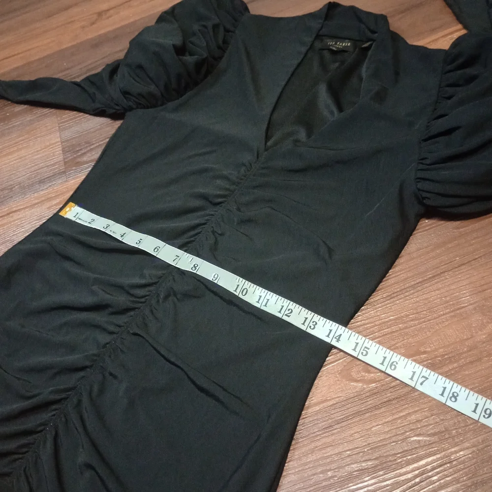 Ted Baker Dunlin Mesh Bodycon Ruched Dress